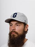 Бейсболка AMERICAN NEEDLE арт. SMU670A-HOG Homestead Grays Archive Legend NL (светло-серый)